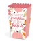 Big Dot of Happiness Girl Little Pumpkin - Fall Birthday Party or Baby Shower Favor Popcorn Treat Boxes - Set of 12